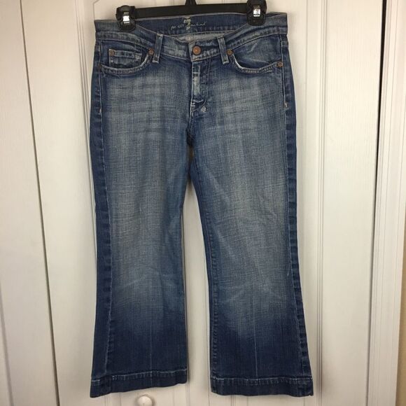 7 for all Mankind Dojo Cropped Jean - Picture 1 of 5